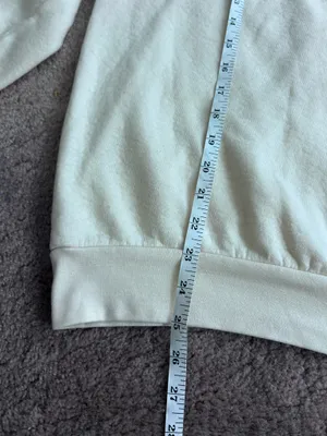 Aviator Nation 5 stripe Vintage White and blue Crewneck Sweatshirt thumbnail 6