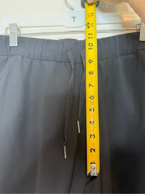 Lululemon On The Fly Jogger Black Size 6 Luxtreme Drawstring Travel Pants Lounge thumbnail 7