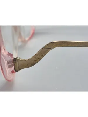 Vintage 1980s Magnivision +3.25 Reading Glasses Oversized Pink Retro Frames thumbnail 9