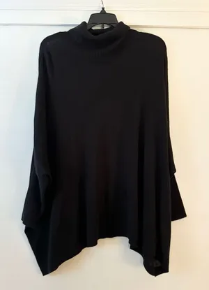 Calvin Klein Turtleneck Poncho Sweater thumbnail 1