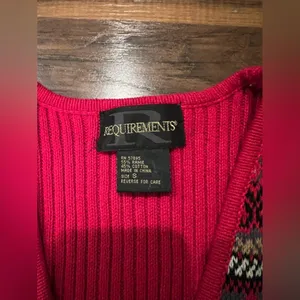 Requirements Christmas Vest Size small thumbnail 2