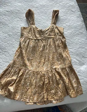Free People Brown floral dress thumbnail 2