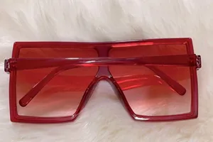 Red Oversized Sunglasses thumbnail 2