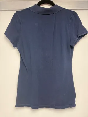 Old Navy Women's Navy Polo Shirt thumbnail 2