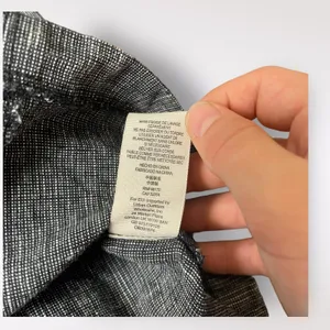 Free People Endless Shore Gray Short Sleeve Linen‎ Sundress NWOT Size S thumbnail 7