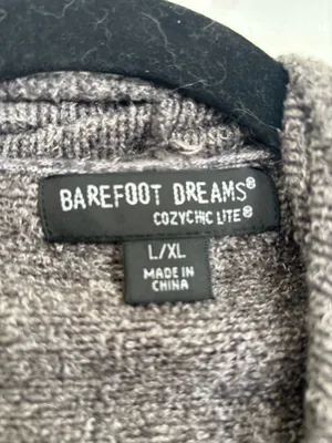 Barefoot dreams cozychic lite knit cardigan thumbnail 4