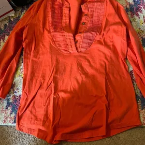 Ralph Lauren‎ large orange blouse thumbnail 4