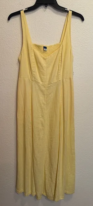🌼🌼🌼BOGOHO🌼🌼🌼Old Navy Yellow Sleeveless Summer Dress-Small thumbnail 1