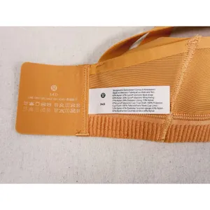 Lululemon AirSupport Sports Bra 34D High Impact Warm Apricot Orange Workout Run thumbnail 7