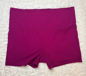 Athleta Women's Magenta Bike Shorts thumbnail 1