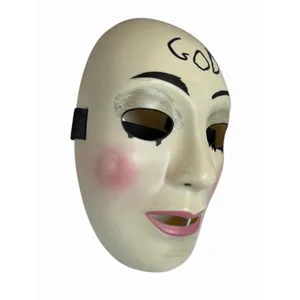 The Purge Mask Halloween Horror Headgear Movie Cosplay Costume thumbnail 3