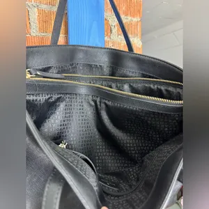 Kate Spade Laurel Way Jaymes Black Saffiano Leather Tote Bag thumbnail 6