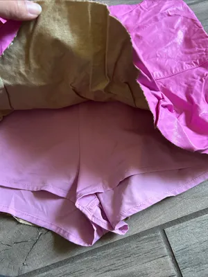 Cotton Candy Bright Pink Ruffle Skort thumbnail 3