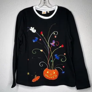 Halloween Pullover Shirt Size M thumbnail 5