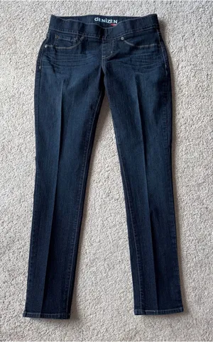 Women’s Denizen from Levi's Skinny Jeans in Dark Blue Wash Size: 10 thumbnail 1