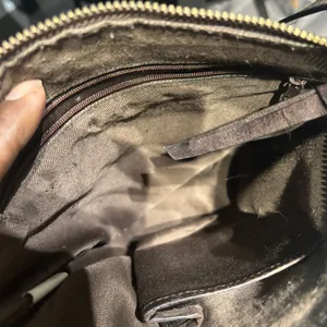 Chic Dark Brown Leather Crossbody Bag thumbnail 8
