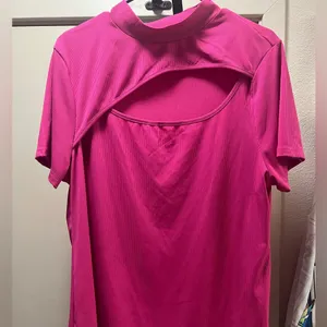 Shein Hot Pink‎ Top thumbnail 1