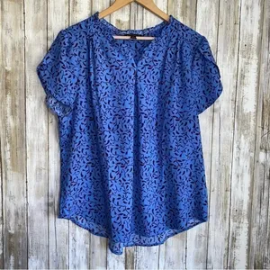 Stitch Fix 41 Hawthorn Tiffany Tulip Blouse •XL thumbnail 2