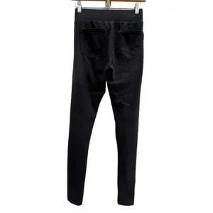 LOGO Layers Lori Goldstein Size XXS Knit Legging Black Back Pockets A346676​​​‎ thumbnail 5