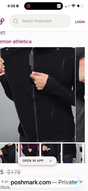Lululemon Bust A Move Jacket Black thumbnail 5