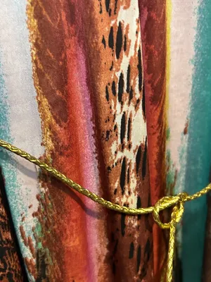 ACE Fashion Women's XL Multicolor Abstract Print Maxi Dress Sleeveless Size XL thumbnail 11
