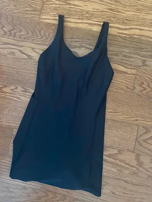 Old Navy PowerSoft V-Neck Athletic Dress Size Small Activewear Mini Dress thumbnail 4