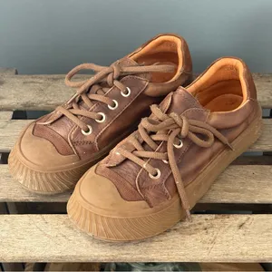 Paul Green Leather Sneakers‎ Size 7.5 A31 thumbnail 2