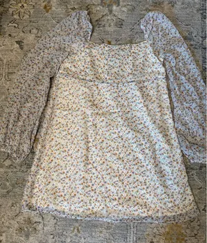 Floral Sky to Moon Mini Dress thumbnail 6