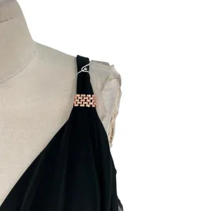 Miraclesuit Luxe Tankini Underwire Top Swim Gold Black Size US‎ 16 thumbnail 7