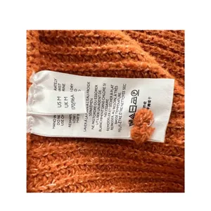 Pilcro Cowl Neck Sweater Burnt Orange Ginger‎ Knit Womens M thumbnail 5