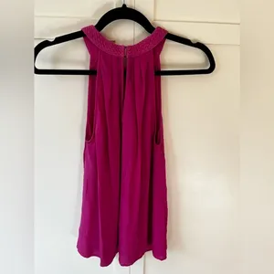Joie Pink Women’s 100% silk fantina pink tank‎ top Size Small thumbnail 7