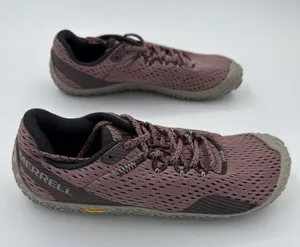 Merrell Women Vapor Glove 6 Shoes Burgundy Size 7.5 Minimalist trail running thumbnail 1