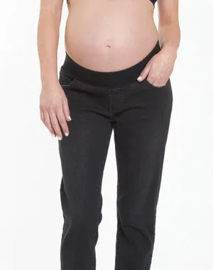 Old Navy Straight Leg Maternity Jeans NWT thumbnail 5