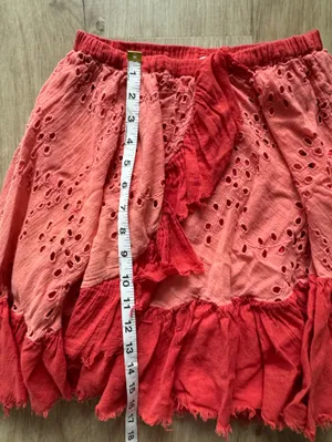 FP One Free People Fairy One Talulah Eyelet Mini Skirt Sz XS thumbnail 5