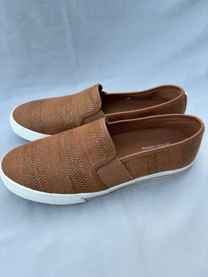 Ralph Lauren Slip On Shoes Jinny 9B Women Camel thumbnail 5