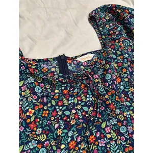 Berrylush Floral Puff Sleeve Mini Dress | Women’s 3XL thumbnail 3