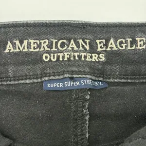 American Eagle Hi Rise Shortie Crochet Womens Shorts Sz 2 Y2K Grunge Black Goth thumbnail 8