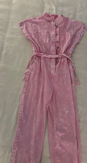 Simply, southern pink romper thumbnail 1
