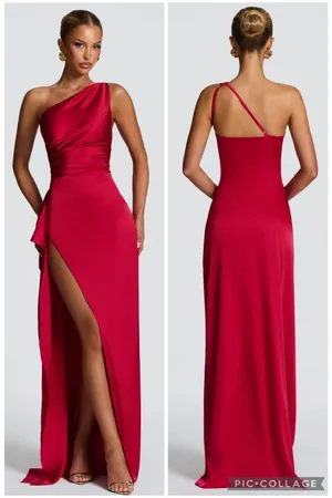 Babyboo Ariel Maxi Dress Red Size Small Cocktail Gown thumbnail 2