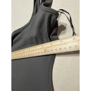 White Fox Midnight Dancing One Shoulder Charcoal Maxi Bodycon Dress Size L NWT thumbnail 7