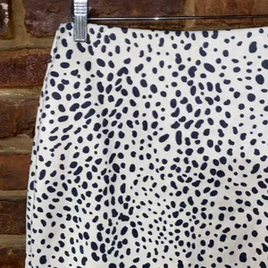 Altar'd State Beige Black Animal Print Mini Micro Skirt Women's Size Medium thumbnail 2
