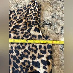 Cheetah Tank Top Maxi Dress Bellamie Boutique Size L Full Length With Pockets thumbnail 4