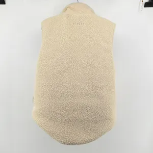 Varley Ellis Gilet Sherpa Reversible Quilted Puffer Vest Medium Beige VAR00942 thumbnail 6