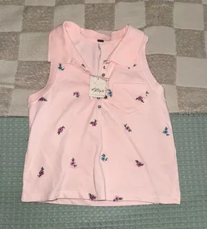 NWT‎ Free People Pink Marshmallow size Small thumbnail 1