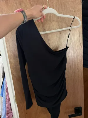 Abercrombie and fitch silky smooth asymmetrical body suit thumbnail 9
