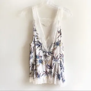 ✨ Free People Intimately Lace Floral Peplum Top ✨ thumbnail 3