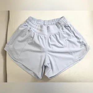 Lululemon Hotty Hot Short 4” Light Blue Size 4 thumbnail 3
