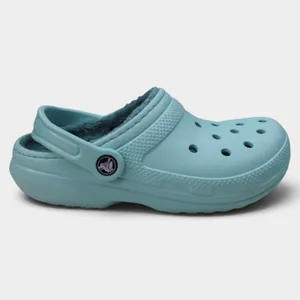 Crocs Classic Lined Clog Aqua Blue M4 W6 thumbnail 2