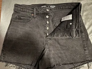 Old Navy Black Washes Jean shorts thumbnail 2