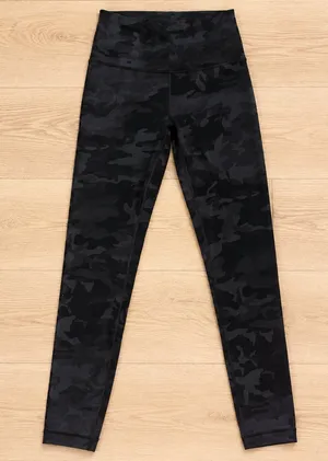 Lululemon Women's Align High-Rise 25" Yoga Leggings Incognito Camo Grey 4 thumbnail 1